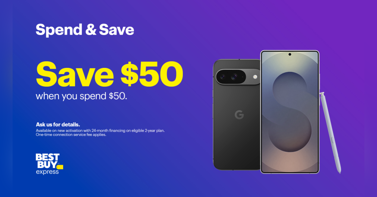 Spend and Save at Best Buy Express