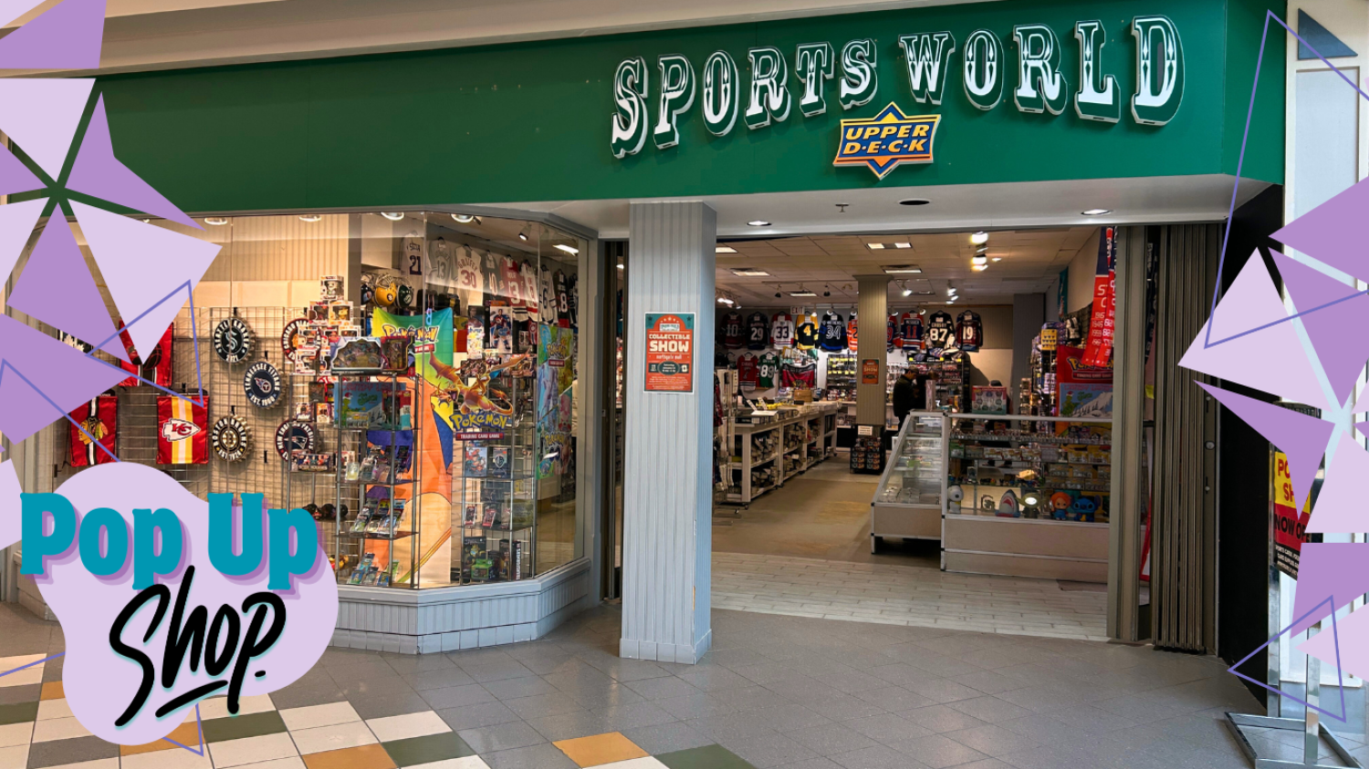 Sportsworld Collectibles Pop-Up Shop