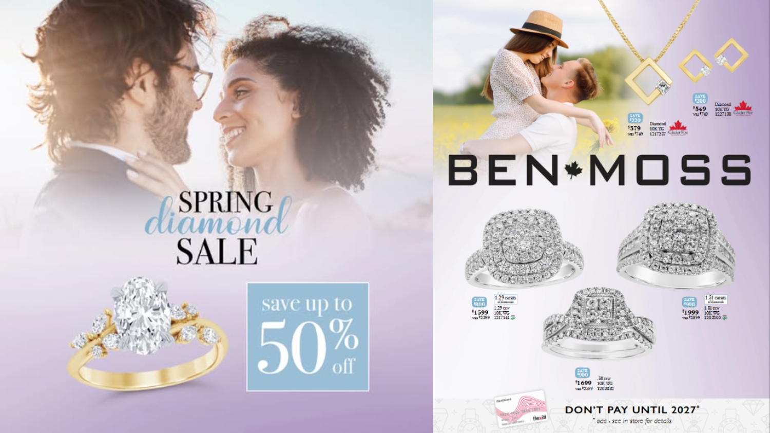 Spring Diamond Sale Save up to 50% off