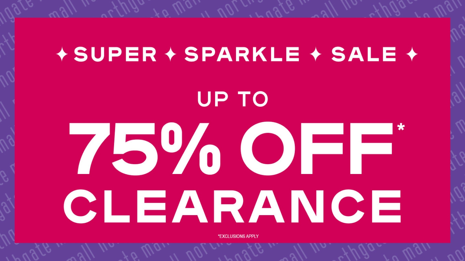 Super Sparkle Sale 
