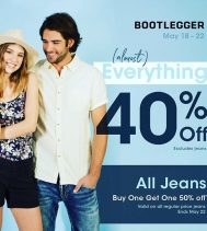 May Long Weekend! Entire Store is 40%OFF *excluding jeans*
👖💙👖💙BOGO Jeans 50%! @bootleggerjeans @northgate_bootiecrew #longweekend #bogo #shop #yqr #hotdeals