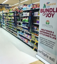 It's Bundle of Joy at Northgate Mall! YOU can help us with a donation of unopened boxes of diapers, wipes and formula at our collection center by Customer Service! All donation help precious babies in need 🍼! Northgate Mall Safeway will also give an AD