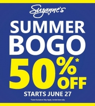 It's summertime, and time for BOGO Sale! 🏖☀️🍦 Great Saving at Suzanne's Northgate Mall until July 2nd.
@northgateyqr
#Suzannes #summer #bogo