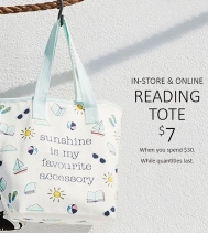 Totes are cute!
Get yours for $7 when you Spend $30 at Coles!
