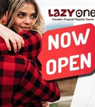 Now Open! 
#famjam
Bring everyone together with fun and comfy PJ sets for the whole family! @lazyone.ca